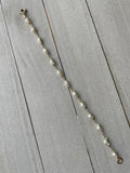 Fairy Chain Bracelet - Aqua/Pearl