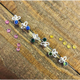 Jeweled Bee Stud (small) (BME35)