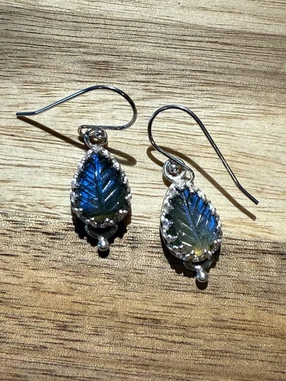 Labradorite Earrings