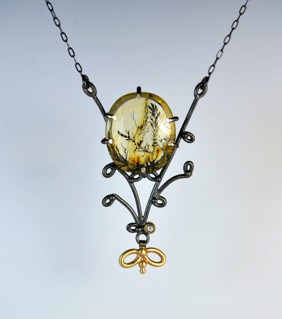 Moonlit Meadow I necklace