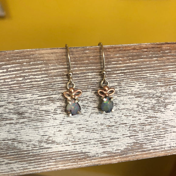Opal Rosette Earring