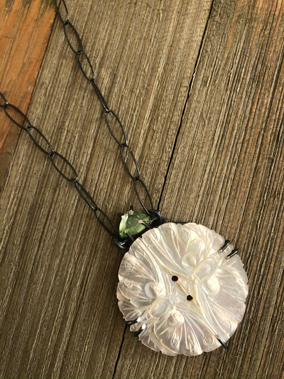 Peacock Butterfly Necklace