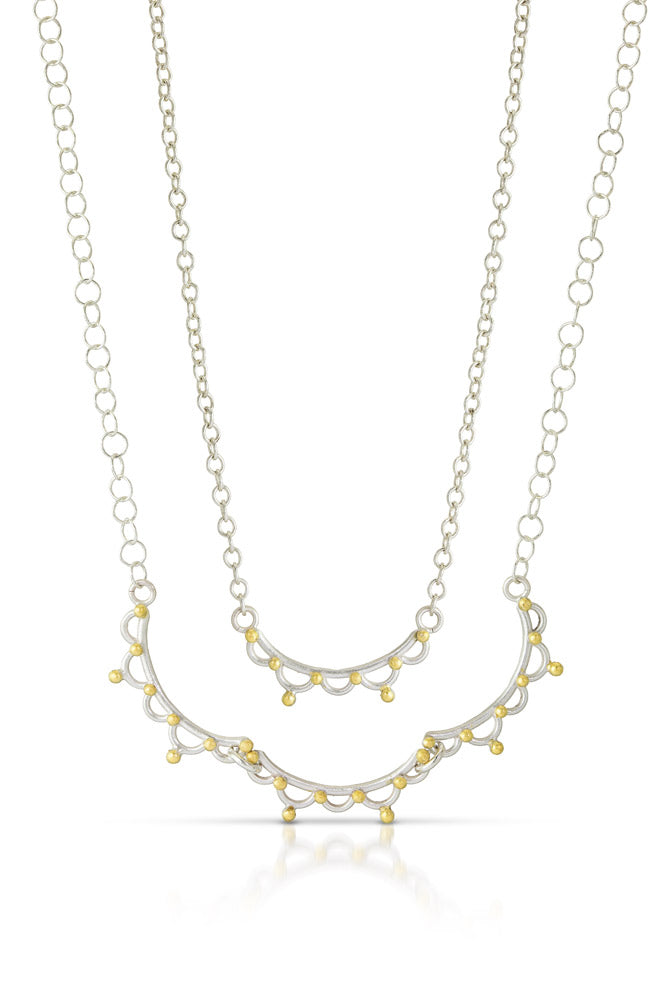 アクセサリー NEIGHBORHOOD 24SS TRIPLE TOP NECKLACE Neighborhood Silver Triple Top Necklace Neighborhood