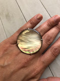 Button Cocktail Ring